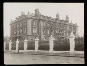 The Andrew Carnegie Mansion from 5th Avenue at 91st Street, New York by Byron Company